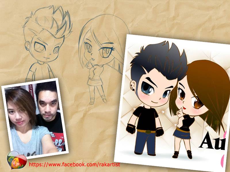 รับจ้างวาดภาพคุณให้เป็นตัวการ์ตูน เป็นของขวัญในโอกาสพิเศษต่างๆของคนที่คุณรัก รูปที่ 5