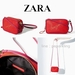 รูปย่อ ZARA  bonjour MINI MESSENGER BAG ของแท้ สีดำ สีแดง รูปที่4