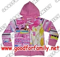 เสื้อกันหนาว เสื้อ jacket มีฮู้ด Barbie  สีชมพู บาร์บี้ บาบี้ แจ็กเก็ต เสื้อผ้าเด็ก hood เสื้อแขนยาว รหัส jckbar090