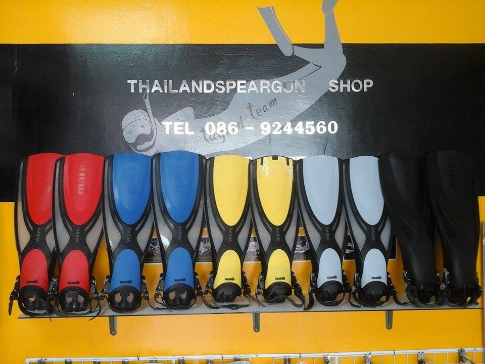 ตีนกบยี่ห้อ MARES(แบบเปิดส้น)ราคา 3550 บาท จัดส่งฟรีที่ร้าน thailandspeargun shop บน facebook รูปที่ 1