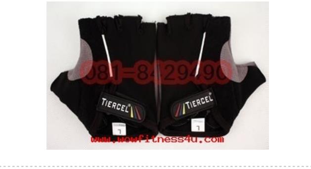 ST-09ถุงมือฟิตเนส fitness ถุงมือกีฬา ถุงมือยกเวท ถุงมือจักรยาน TIERCEL Lifting Glove fitness รูปที่ 1