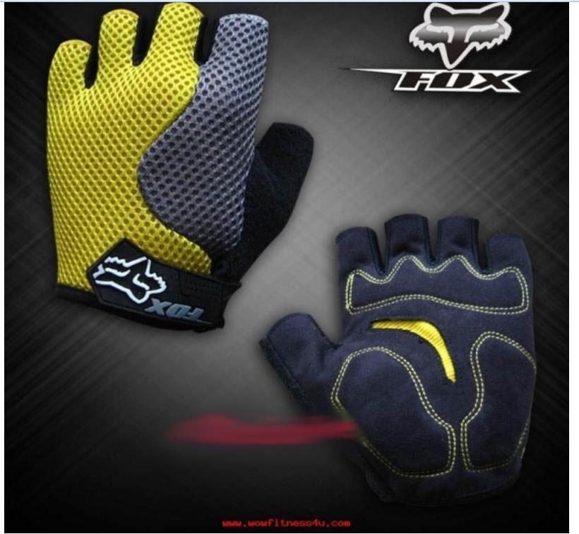 ST-10ถุงมือกีฬา ถุงมือยกเวท ถุงมือจักรยาน FOX Lifting Glove fitness รูปที่ 1