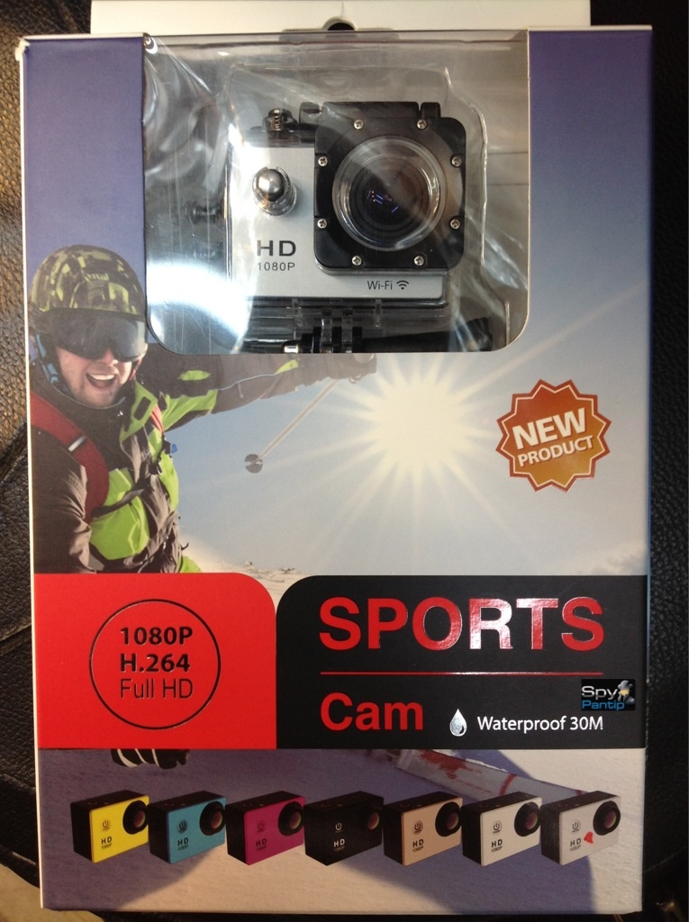 กล้อง SJ4000 WiFi  กล้องกันน้ำ FULL HD 1080P (W8) รูปที่ 6