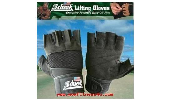 ถุงมือฟิตเนส fitness ถุงมือกีฬา ถุงมือยกเวท Schiek Lifting Glove540 Fitness Schiek U S A รูปที่ 1