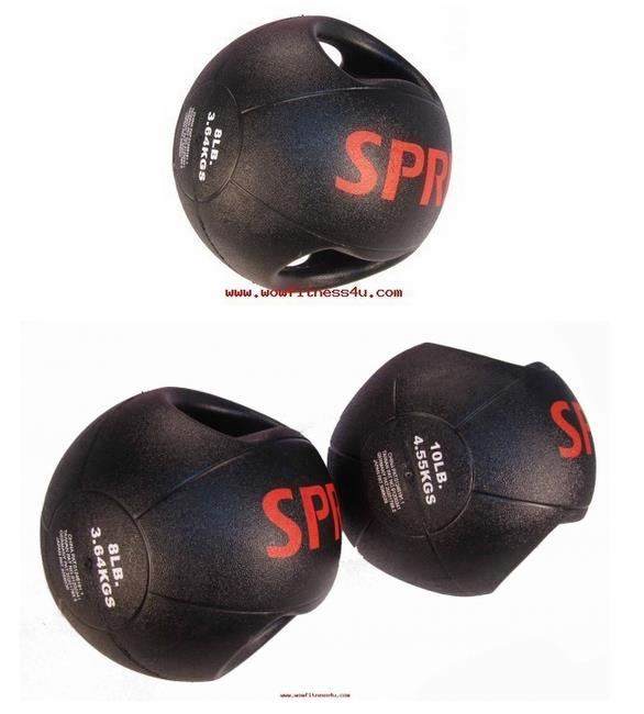 PR-441 บอลออกกำลังกายแบบมีน้ำหนัก Double-Grip Medicine Ball 8LBS(มีสินค้าพร้อมส่งค่ะ) รูปที่ 1