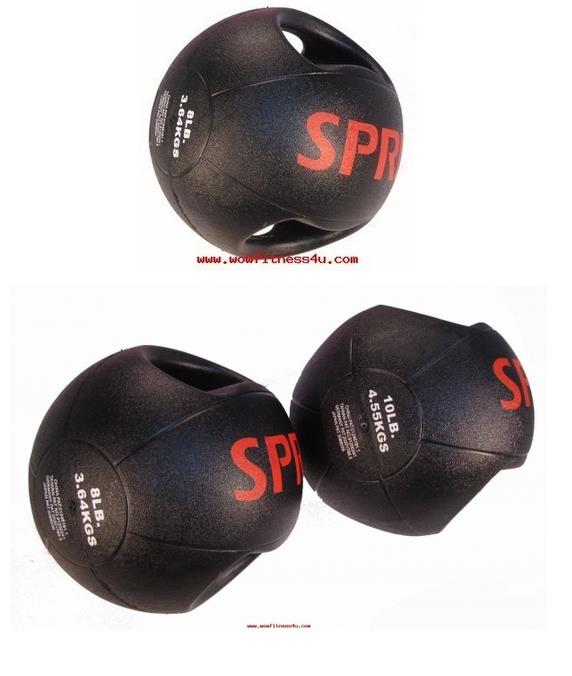 PR-440 บอลออกกำลังกายแบบมีน้ำหนัก Double-Grip Medicine Ball 10LBS(มีสินค้าพร้อมส่งค่ะ) รูปที่ 1