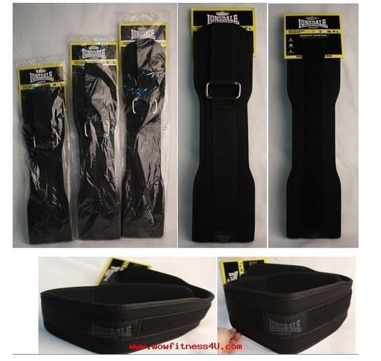 เข็มขัดยกน้ำหนักแบบไนลอน LONSDALE Nylon Dip Belt เหมาะเพาะกาย เพาะกล้าม ยกเวท ยกน้ำหนัก รูปที่ 1