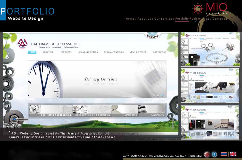 บริษัท ไมโอ ครีเอทีฟ จำกัด รับออกแบบเว็บไซต์  Creative Website,  Responsive Website, Corporate Website, Website Online รูปที่ 7
