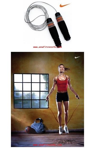 Nike Weighted Leather Skipping Rope เชือกกระโดดNIKE NK-27(มีสินค้าพร้อมส่งค่ะ) รูปที่ 1