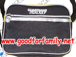 กระเป๋าสะพายข้างแนวนอน Guardians of the Galaxy ขนาด 7 นิ้ว สีดำ-เหลือง การ์เดี้ยนส์ กระเป๋าเด็ก รหัส bcksligua004 รูปที่ 3