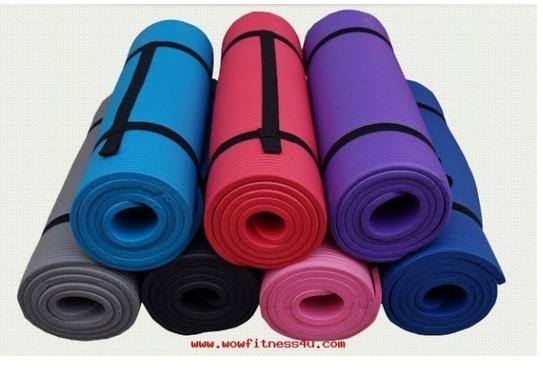 เสื่อโยคะ YOGA MAT เสื่อฟิตเนส FITNESS แบบ NBR 10MM รูปที่ 1