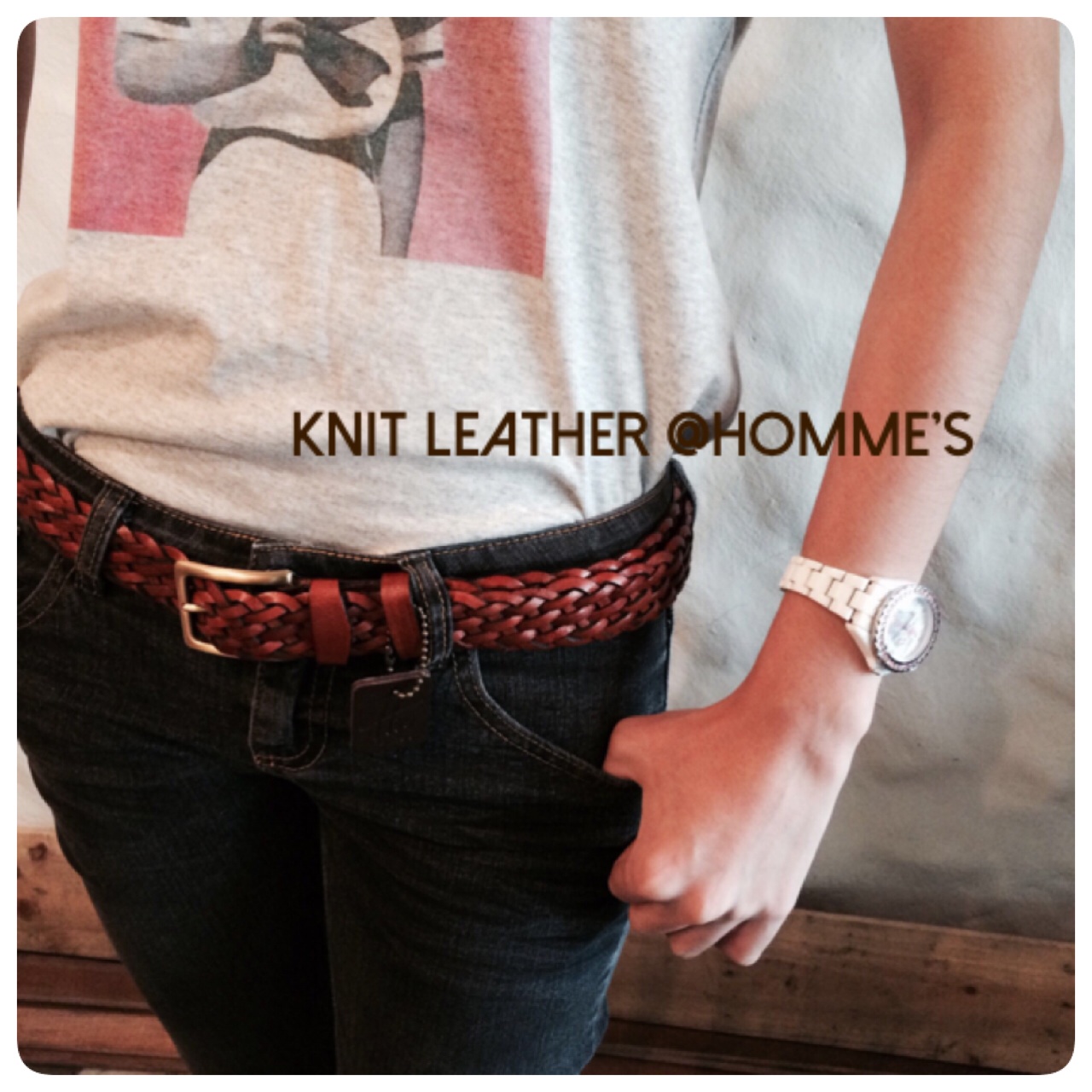 ของขวัญวันเกิดผู้ชาย ,เข็มขัดผู้ชาย Homme's รูปที่ 3
