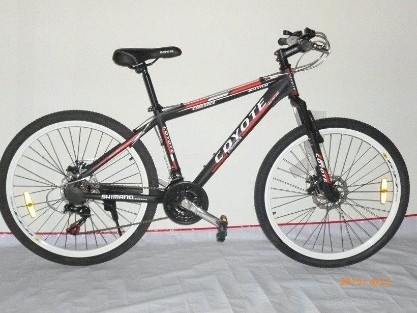 จักรยานเสือภูเขาอลูมิเนียม 26นิ้ว ดิสเบรค 18สปีด ราคาถูกสุด Coyote Quantum รูปที่ 3