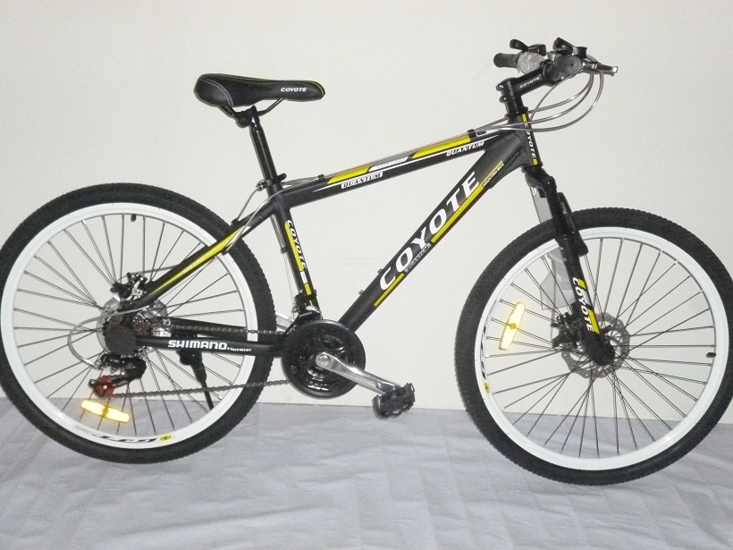 จักรยานเสือภูเขาอลูมิเนียม 26นิ้ว ดิสเบรค 18สปีด ราคาถูกสุด Coyote Quantum รูปที่ 2