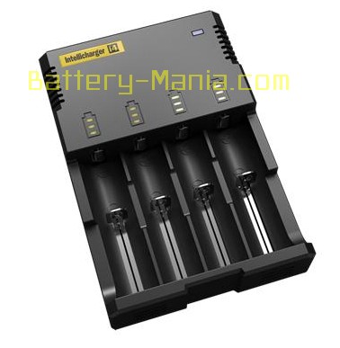 NITECORE Intellicharger i4 2014 Version เครื่องชาร์จแบตอัจฉริยะรุ่นปรับปรุงใหม่ รองรับแบต IMR รูปที่ 2