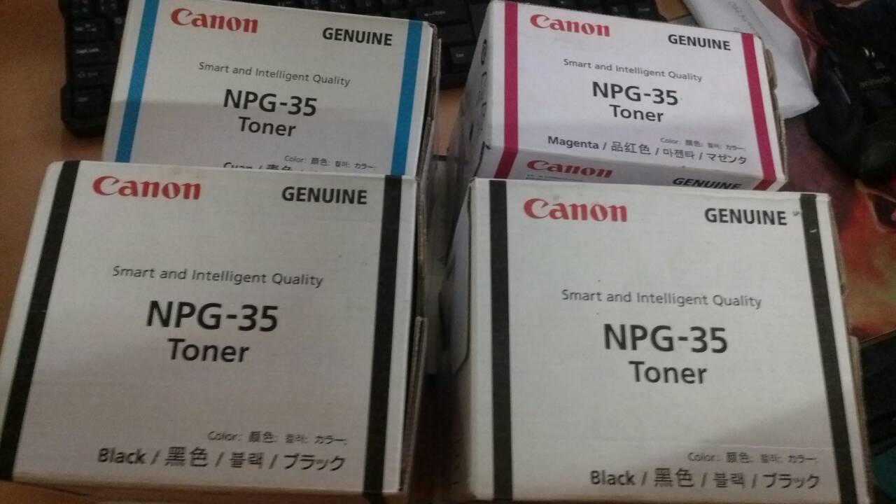 ผงหมึกเครื่องถ่ายเอกสาร Canon แท้หลากหลายรุ่น รูปที่ 3