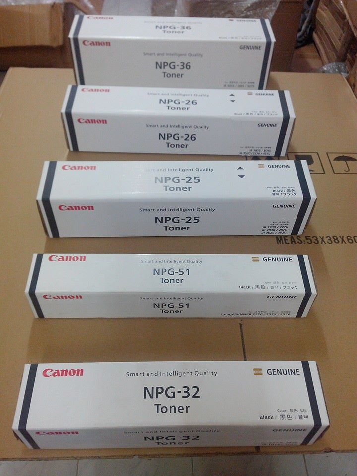 ผงหมึกเครื่องถ่ายเอกสาร Canon แท้หลากหลายรุ่น รูปที่ 2