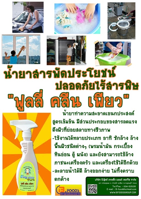 น้ำยาทำความสะอาด ฟูลลี่ คลีน รูปที่ 3