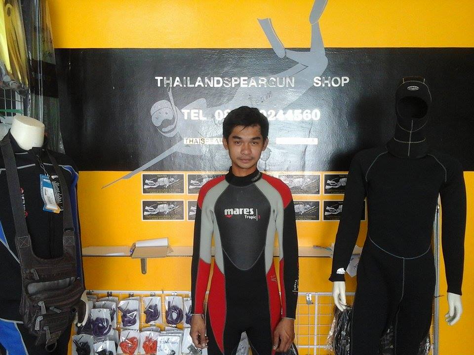 เว็ทสูทดำน้ำหนา 3 มม. รูปที่ 2