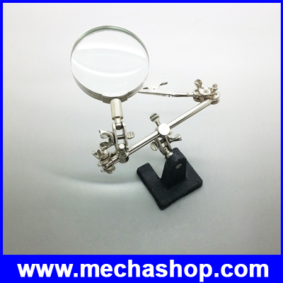 กล้องส่องขยาย กล้องขยายชิ้นงาน พร้อมขาตั้งและที่จับยึด Vise Clip Tool Magnifying Glass(DLT021) รูปที่ 2