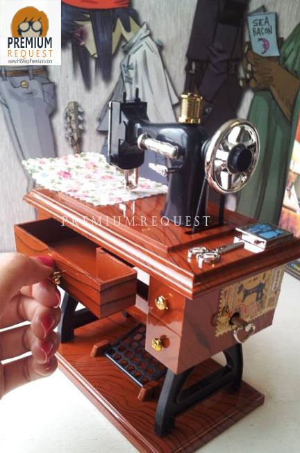 กล่องดนตรีจักรเย็บผ้า (sartorius model music box) รูปที่ 5
