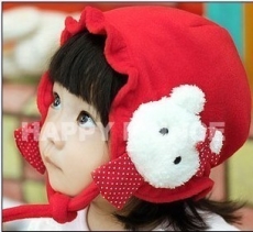 หมวกเด็กไหมพรมกันหนาว รูปที่ 4
