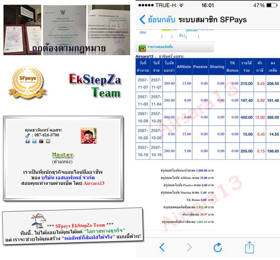 รายได้เสริม รายได้ดี รูปที่ 3