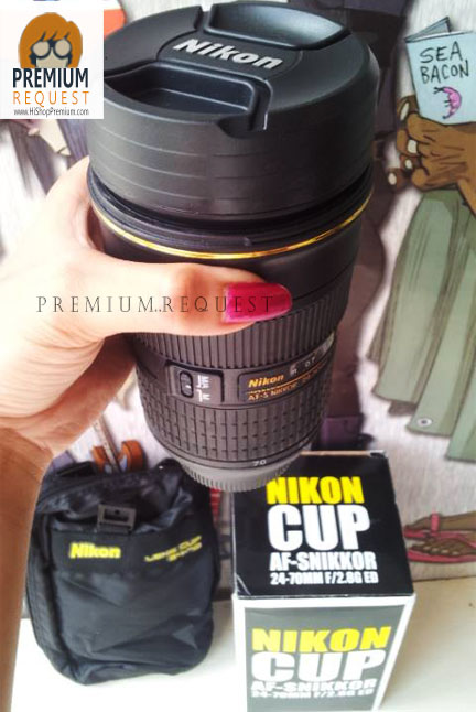 >>>แก้วเลนส์กล้อง Nikon Lens Coffee Mug รุ่นใหม่(Zoom)ได้คะ<<<เก็บความเย็นความร้อน รูปที่ 7