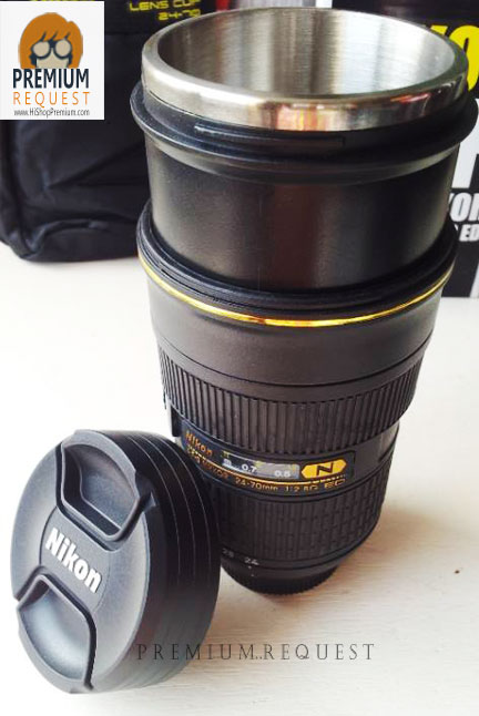 >>>แก้วเลนส์กล้อง Nikon Lens Coffee Mug รุ่นใหม่(Zoom)ได้คะ<<<เก็บความเย็นความร้อน รูปที่ 1