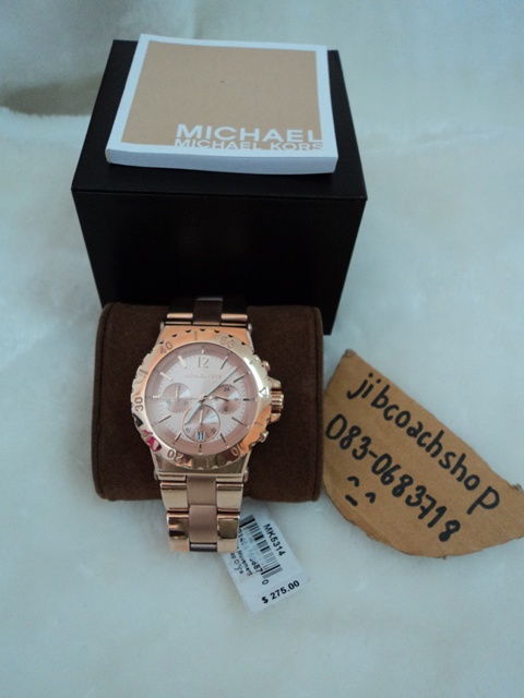 MICHAEL KORS MK5314 OVERSIZED ROSE GOLD LYTN CHORONO WOMEN WATCH รูปที่ 4