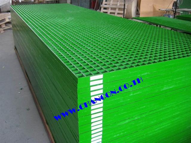 tyrตะแกรงเหล็กหล่อฝาท่อครอบบ่อพักสำเร็จรูป ไฟเบอร์กล๊าส frp bar steel swimming overflow plastic grating รูปที่ 1