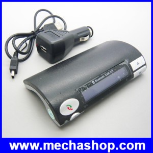 บลูทูธแฮนด์ฟรี แฮนด์ฟรี รถยนต์ Car Rechargable Bluetooth Handsfree Kit Speaker For Mobile Phone( CHF009) รูปที่ 1