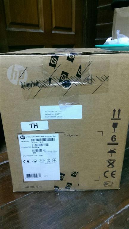 HP proliant microserver g7 n40l รูปที่ 3