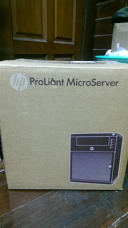 HP proliant microserver g7 n40l รูปที่ 1