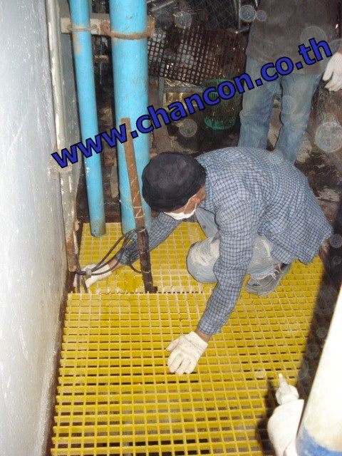 0efiตะแกรงเหล็กหล่อดักฝุ่นผงขยะ คันหิน FRP BAR STEEL SWIMMING OVERFLOW PLASTIC GRATING MANHOLE รูปที่ 3