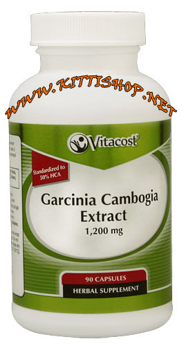 ลดน้ำหนักเห็นผลแน่น่อน!ด้วยสารสกัดบริสุทธิ์จากผลส้มแขก VitaCost Garcinia Cambogia Extract 50% HCA - 1200 mg รูปที่ 1