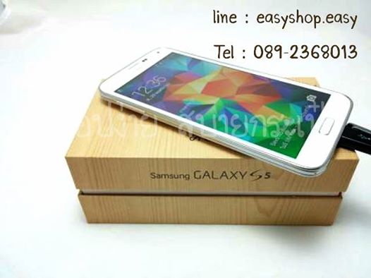 SALE  Samsung Galaxy S5 16G LTE สีขาว ศูนย์ไทย รูปที่ 1