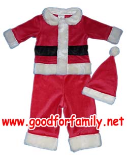 ชุดแฟนซี Santa claus Koala kids ชุดซานตาครอส ชุดซานตาเด็ก สีแดง คริสตมาส Christmas x’mas เสื้อผ้าเด็กชาย แต่งแฟนซี แซนตา รูปที่ 1