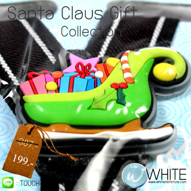 Santa Claus Gift Collection สายเอี้ยมเด็กเล็ก (Cute Suspenders) สำหรับเด็กเล็กประมาณ 5 ขวบ  รองเท้าของขวัญ รูปที่ 1