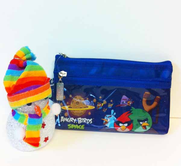 กระเป๋าดินสอ Angry Birds Space ตะลุยอวกาศลิขสิทธิ์ของแท้ นำเข้า สีน้ำเงิน - พร้อมส่งIS102 ราคา150บาท รูปที่ 1