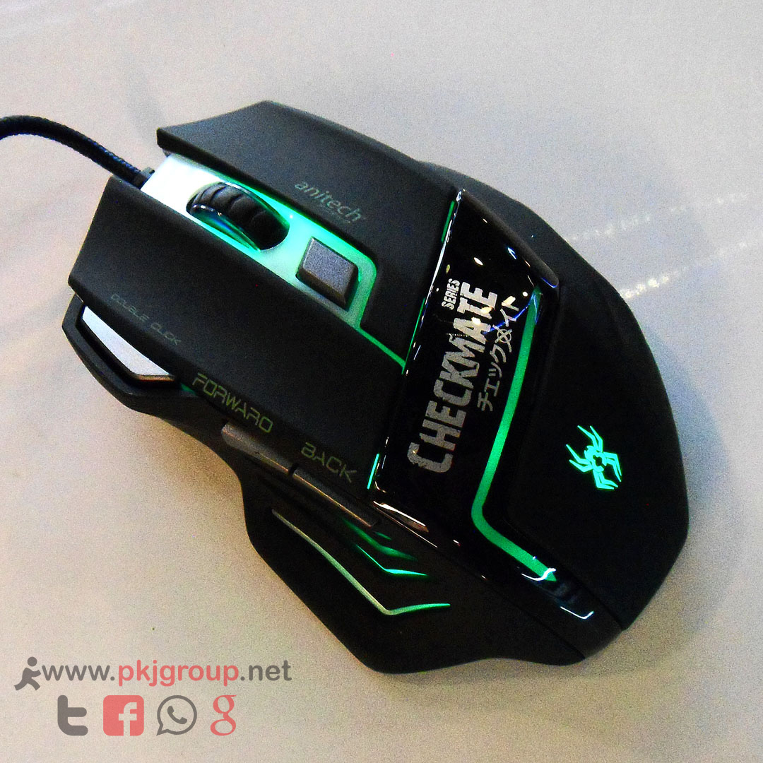 Mouse Gaming Anitech ZX910 เม้าส์เกมส์มีไฟ มีมาโคร เล่น PB สบายๆ(รีวิว) รูปที่ 5