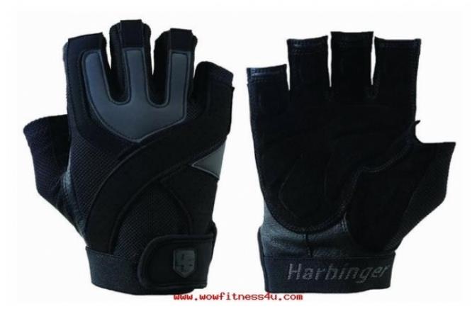 ST-130 Harbingerถุงมือฟิตเนส fitness ถุงมือกีฬา ถุงมือยกเวท HARBINGER Lifting Glove ถุงมือ Fitness Harbinger U S A รูปที่ 1