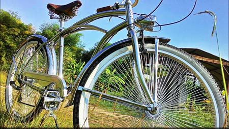 ขายถูกมาก จักรยานโบราณญี่ปุ่น จักรยานเก่า ราคาถูกสุดๆ รูปที่ 1