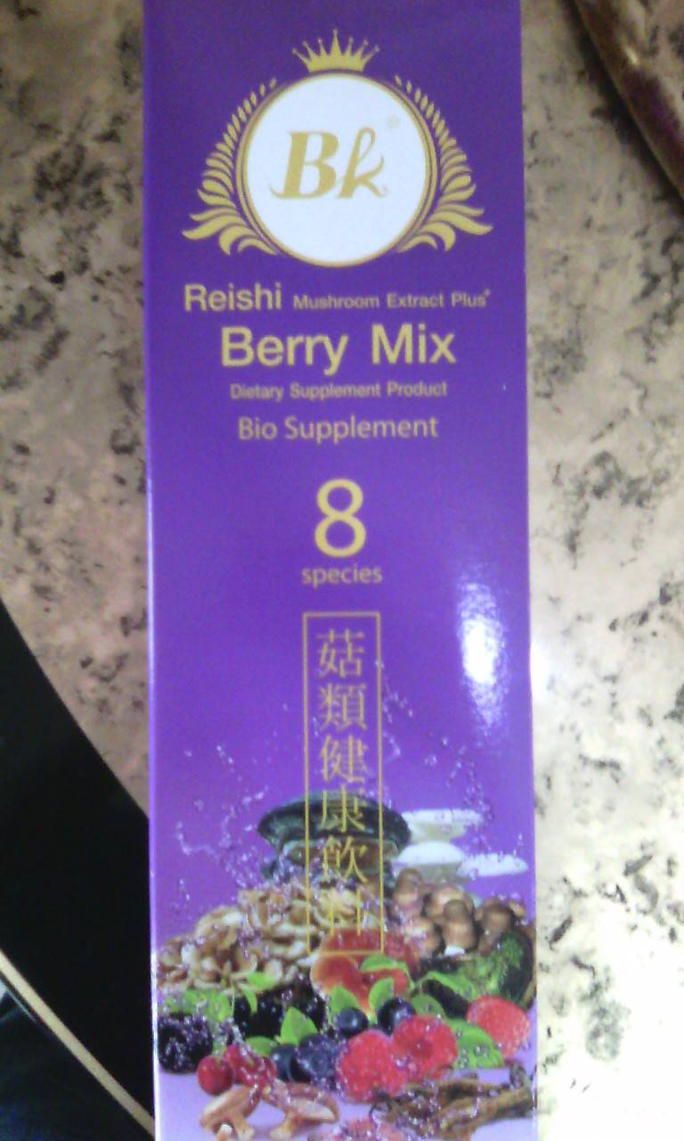 น้ำเห็ด 8 สายพันธุ์ (Mushroom Berry Mix) ช่วยดูแลสายตาดีมาก ส่งฟรี รูปที่ 1