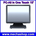 PC-All in One จอภาพสัมผัส พร้อมเครื่องคอมพิวเตอร์ (Monitor Touch Screen) Touch Screen Display POS 15(MTS002)