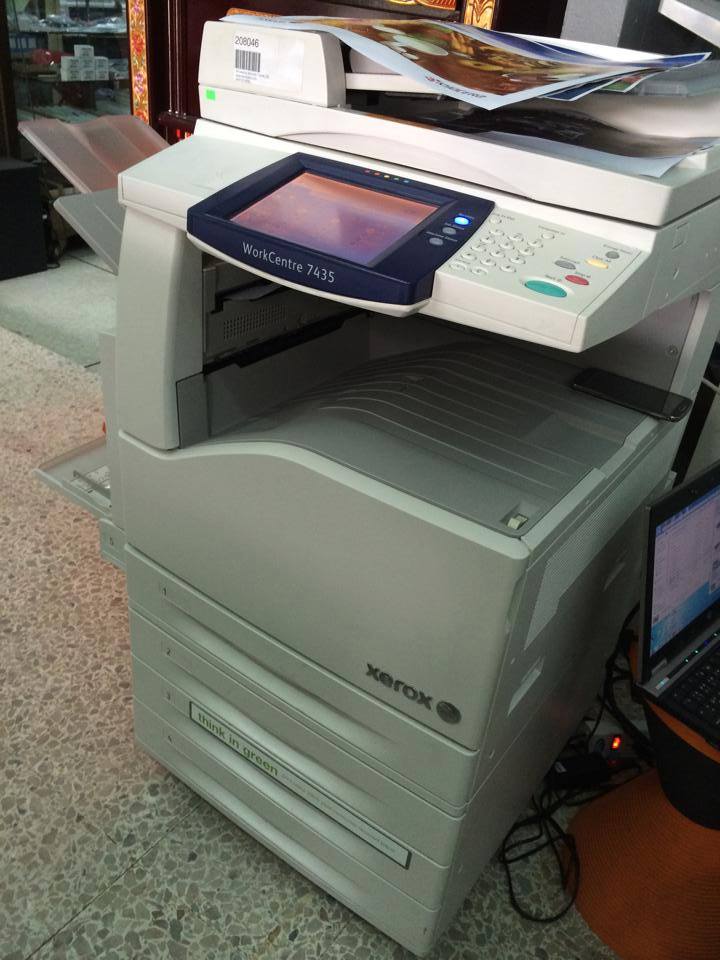 หลืออีก รุ่น xerox 7425 หมดแล้วหมดเลย. พิเศษ ตัวนี้ตัวเดียวเท่านั้น ราคาพิเศษ จริงๆ ให้ 35000.-  วันเดียวเท่านั้น รูปที่ 3