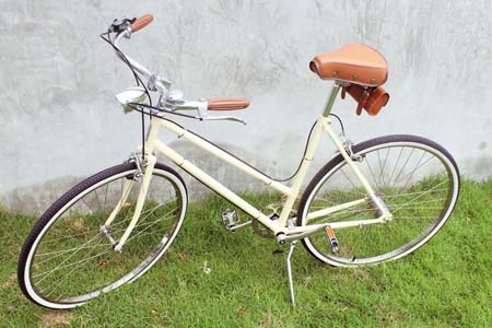 โปรโมชั่น จักรยานเสือหมอบโบราณ รถจักรยานฟิกเกียร์ ราคาพิเศษ รูปที่ 1