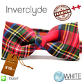 Inverclyde - หูกระต่าย ลายสก๊อต โทนสี แดง ดำ เขียว เหลือง Premium Quality