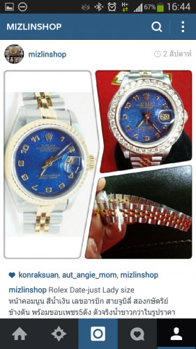 นาฬิกามือสอง ของแท้ นาฬิกาข้อมือ โรเล็กซ์ แท็คฮอยเออร์ Rolex Tag heure แท้ 100 เปอร์เซ็นต์ รูปที่ 2