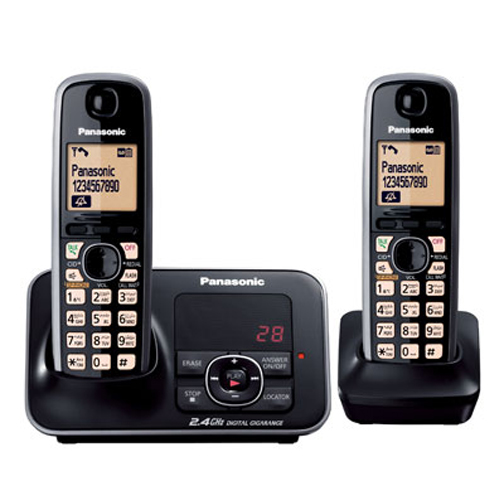โทรศัพท์แบบไร้สาย  และ  ตั้งโต๊ะ  PANASONIC รูปที่ 6
